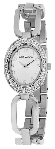 JUST WATCH Quarzuhr Tura Damenuhr mit Edelstahl Gliederarmband, versch. Farben