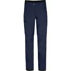 Bergson TESSE Zipp-Off | Damen Softshellhose, Winddicht, strapazierfähig, Peacoat Blue [368], 38 - Damen