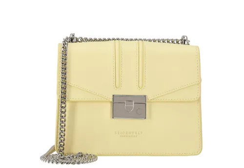Seidenfelt Manufaktur Umhängetasche Roros pastel yellow - Handtaschen mit kompakter Größe und vielseitiger Nutzung, inklusive verstellbarem Schulterriemen und cleveren Fächern für optimale Organisation.