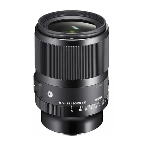 Sigma 35mm F1,4 DG DN Art Objektiv für L-Mount - Hochwertiges Weitwinkelobjektiv, ideal für kreative Fotografie und beeindruckende Bildqualität