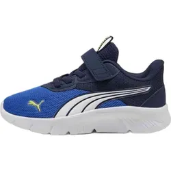 Puma FLEXFOCUS Modern AC+ PS Sneaker für Kinder – lebhaftes Blau/Weiß, Größe 12.5 UK - Sportlicher Sneaker mit modernem Design und sicherem, verstellbarem Riemen. Ideal für aktive Kinder, bietet Komfort und Flexibilität für alle Jahreszeiten und sportliche Aktivitäten.