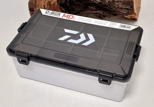 DAIWA D-BOX MD Medium Deep UV Tackle Box mit Dichtung Kunstköderbox Köderbox