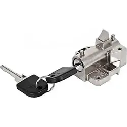 Axa Batterieschloss-Batterieschloss-Unterlegscheibe. Rohr - Silber