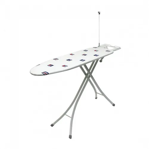 Elektro-Bügeltisch 122 x 39 cm Ovalrohr von Axentia