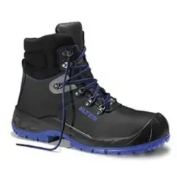 Elten Alessio Blue Mid ESD Schnürstiefel Gr. 48 - Arbeits- & Schutzkleidung, S3 zertifiziert für höchsten Schutz und ESD-fähig für sichere Anwendungen in sensiblen Bereichen.