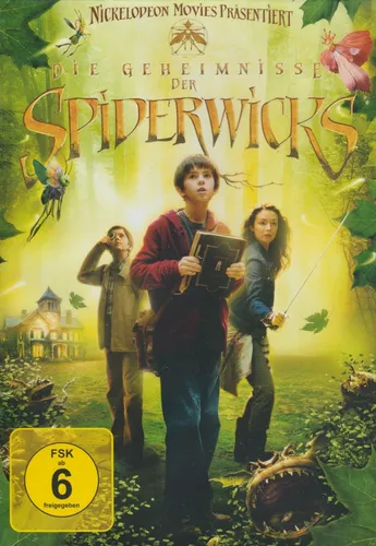 Die Geheimnisse der Spiderwicks DVD - Abenteuerliche Kinder- und Familienfantasie mit Freddie Highmore, FSK 6, ideal für spannende Filmabende!