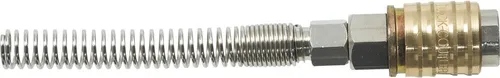 Druckluft Schnellverschlusskupplung Mit Knickschutz Für Kompressor 4 X 6 Mm