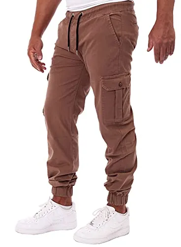 Reslad Chinohose Herren Jogging Jeans Chino Freizeithose Cargo-Hose Jogginghose RS-2084 Braun W31 - Bequeme Herren Chinohose im Regular Fit für optimale Bewegungsfreiheit. Aus hochwertigem Material gefertigt, ideal für Freizeit und Sport. Vielseitig kombinierbar und in verschiedenen Farben erhältlich.