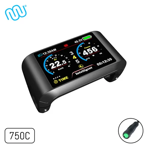 windmeile 750C Display für Bafang BBS01 BBS02 BBSHD