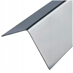 Edelstahlwinkel 80x130 mm