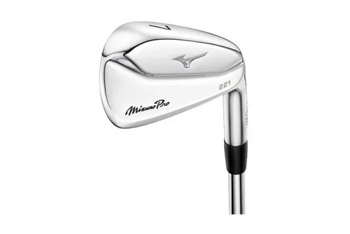 Mizuno PRO 221 Einzeleisen für Herren - Hochwertiger Eisenschläger aus japanischem Karbonstahl, ideal für präzise Schläge. Entwickelt für ein verbessertes Spielgefühl und Kontrolle, perfekt für ambitionierte Golfer.