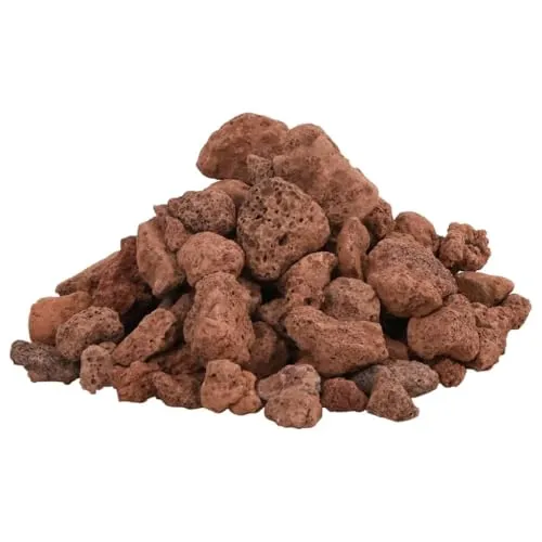 vidaXL Lavagranulat 10 kg Rot 1-2 cm - Aquarien Zubehör: 100 % natürliche Vulkangesteine, ideal zur Gestaltung von Aquarien und Verbesserung der Wasserqualität. Perfekt für Süß- und Salzwasser, auch vielseitig im Garten einsetzbar.