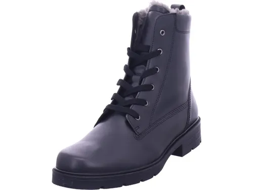 Gabor Damen Stiefelette in Schwarz, Größe 4 - Elegante Stiefelette für Damen von Gabor, aus hochwertigem Leder und mit komfortablem Wechselfußbett. Ideal für jeden Anlass und sorgt für einen stilvollen Auftritt.