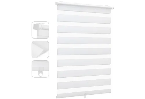 Doppelrollo Duo Rollo Schnurlos Klemmfix von Sekey