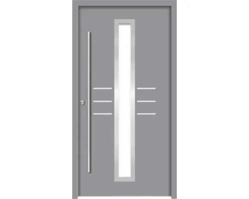 Produktbild Splendoor Haustür HESTIA Aluminium 1000x2100 mm NCS S 6502-B (Grau) DIN Links (n