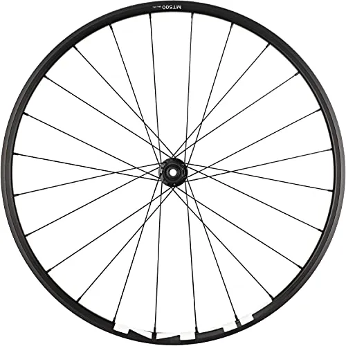 Shimano WH-MT500 27,5 Zoll MTB Laufrad - Hochwertiges MTB Laufrad von Shimano, 27,5 Zoll, für E-Thru Achsen, ideal für anspruchsvolle Trails. Robuste Bauweise und ansprechendes Design.