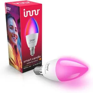 Innr LED-Lampe RB 252 Candle, E14, 4,9W ersetzt 40W, RGBW, App-fähig, ZigBee