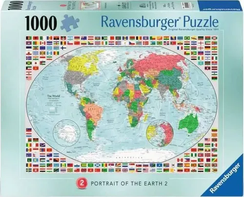 RAVENSBURGER PUZZLE*1000 TEILE*PORTRAIT OF THE EARTH 2*RARITÄT*NEU+OVP