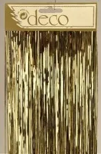 Kaemingk Christbaumschmuck Lametta hellgold