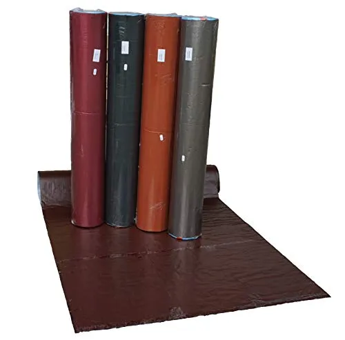 Alu Dachbahn KSK Bitumen 10 m² - Selbstklebend für Flachdächer - Dachpappe in Terracotta, 1 x 10 m, 1,5 mm dick, ideal für Carports und Garagen. Vollflächig selbstklebend ab +10 °C für einfache Anwendung.