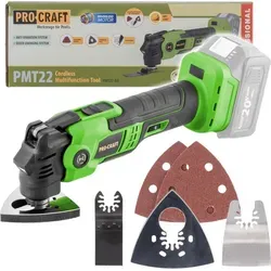 Procraft PMT22bb Akku Multifunktionswerkzeug 20 V Brushless