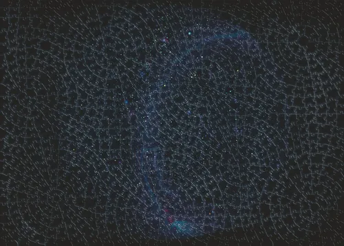 Ravensburger Puzzle Krypt Universe Glow, 881 Teile von Ravensburger