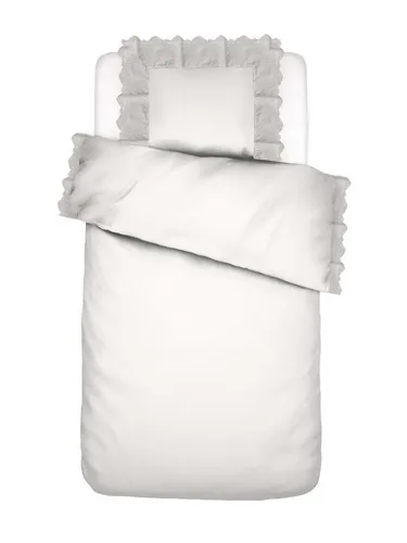 ESSENZA Bettwäsche Maen Weiß 135x200 cm in weiß von Essenza