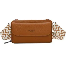 Gallantry, Schultertasche Niedliche Geldbörse aus Leder, Braun - Braun