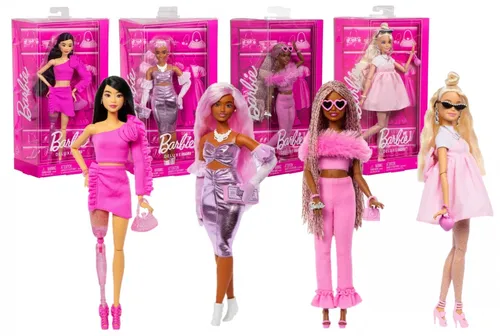 Barbie DELUXE STYLE Lalka Asortyment 4 rodzaje MATTEL 194735255931