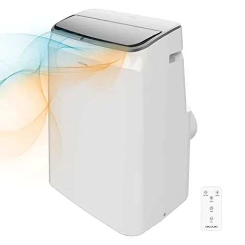 Cecotec ForceClima 14600 Tragbare Klimaanlage - Klimaanlage mit 14000 BTU/h Kühlleistung, leise im Betrieb und energieeffizienter Klasse A, ideal für angenehme Raumtemperaturen im Sommer.