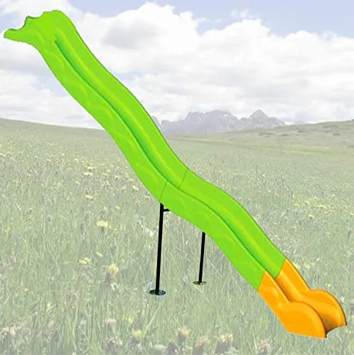 Anbaurutsche Wellenrutsche 3,80m für Spieltürme