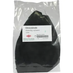 Ohrenbinde mittel schwarz 1 St