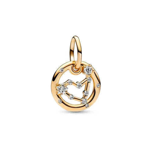 PANDORA Moments Sternzeichen Steinbock Charm-Anhänger in gold von Pandora