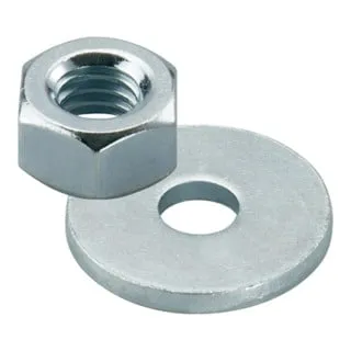 Muttern/Scheiben für FIS A M16 R B (20), Edelstahl von Fischer