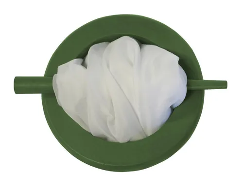 Haus und Deko Raffhalter Raffhalter Holz Dekospange Gardinenspange modern uni Ringform Raffspan, Gardinen, (1-tlg)