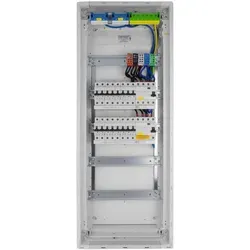 Sicherungskasten Hager Unterputz Verteilerkasten 5x12 Module 14xMCB 2xRCCB VDE verdrahtet Verteilerschrank Sicherungen 880,50x348x94,5mm Doktorvolt