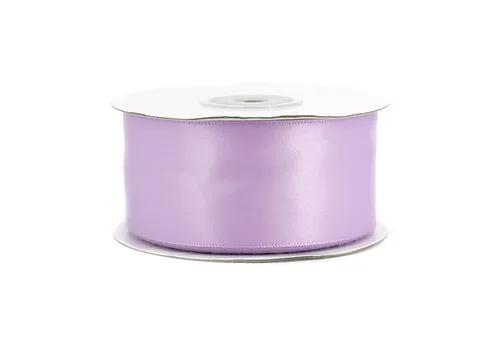 Creativery Satinband, Doppelseitiges Satinband 38mm x 20m Rolle Flieder