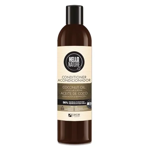 P-Beauty Naturkosmetik Conditioner mit Kokosöl - Haarspülung für trockenes, geschädigtes Haar mit Arganöl & Panthenol, silikonfrei, vegan - Haarpflege Spülung für trockenes Haar - Haarmaske (1x300ml)