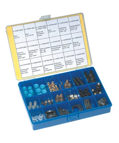 GLORIA Ersatzteilkasten - Teile Ersatzteile - Düse Dichtung O-Ring etc