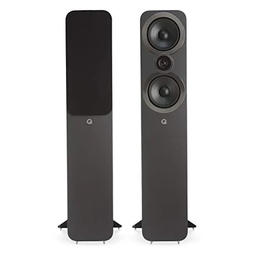Q Acoustics 3050i Standlautsprecher QA3550 in Grafite Grau/Paar