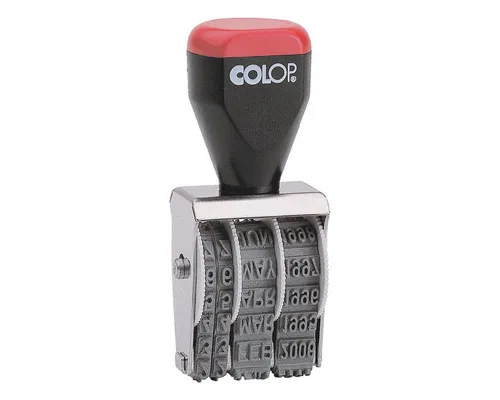 COLOP Stempel 04000, Datumstempel mit Datumseinstellungen über Stellräder