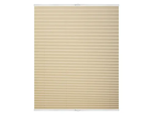 Lichtblick Plissee Klemmfix, ohne (Creme, 55x130 cm) 55x130 cm