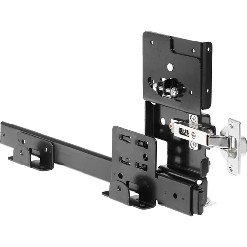 Beschlägegarnitur, Länge 506 Mm, Stahl Schwarz Chromatiert - Accuride 1321