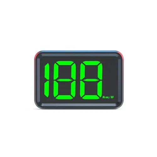 AMROOLOO GPS Tachometer mit Großem Display für Auto