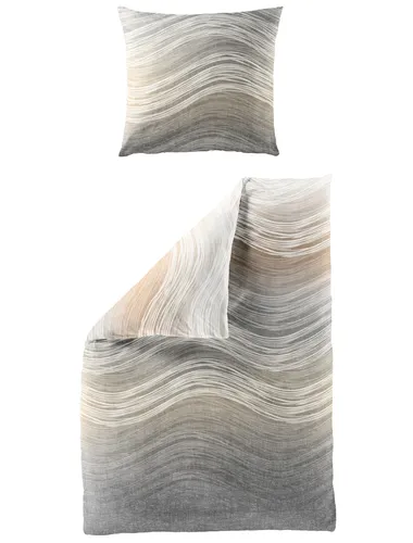 BIERBAUM Bettwäsche 4061, Mako-Satin, 2-teilig