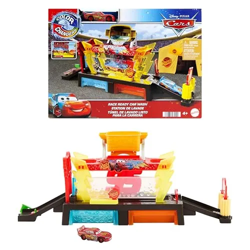 Disney Pixar Cars Colour Changers Race Ready Car Wash