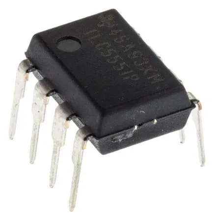 Timer-Stromkreis TLC555IP, 2MHz PDIP, 8-Pin