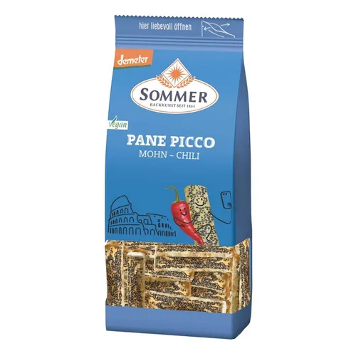 Pane Picco - Mohn-Chili 150g | SOMMER