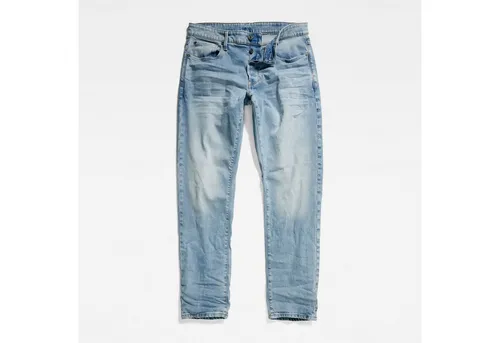 G-STAR RAW Herren 3301 Regular Tapered Jeans - Jeans mit normaler Bundweite und mittelhohem Bund, schmal zulaufend vom Knie zum Knöchel, ideal für einen modernen Look und hohe Tragekomfort.