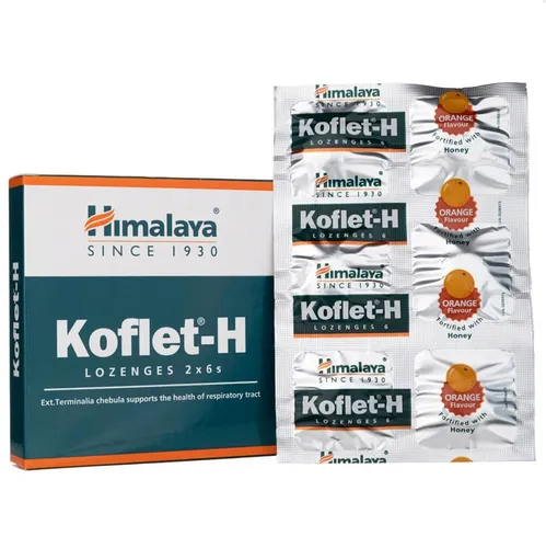 Himalaya Koflet-H orange, 12 Lutschtabletten
